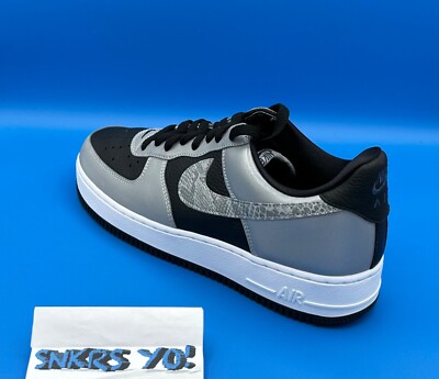 men nike air force 1 silver snake stores