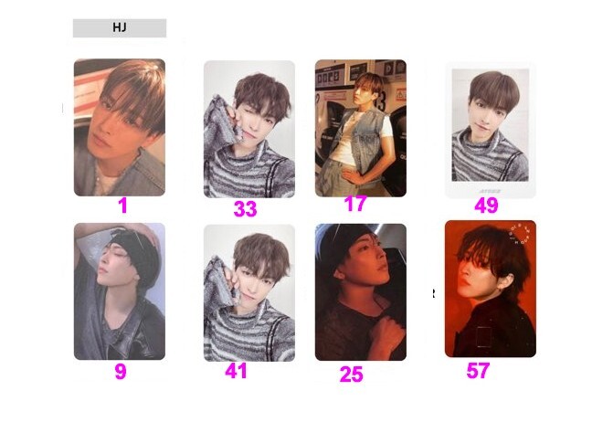 ATEEZ - Album Golden Hour: Part 3 Official Photocard POCA VER. KOR