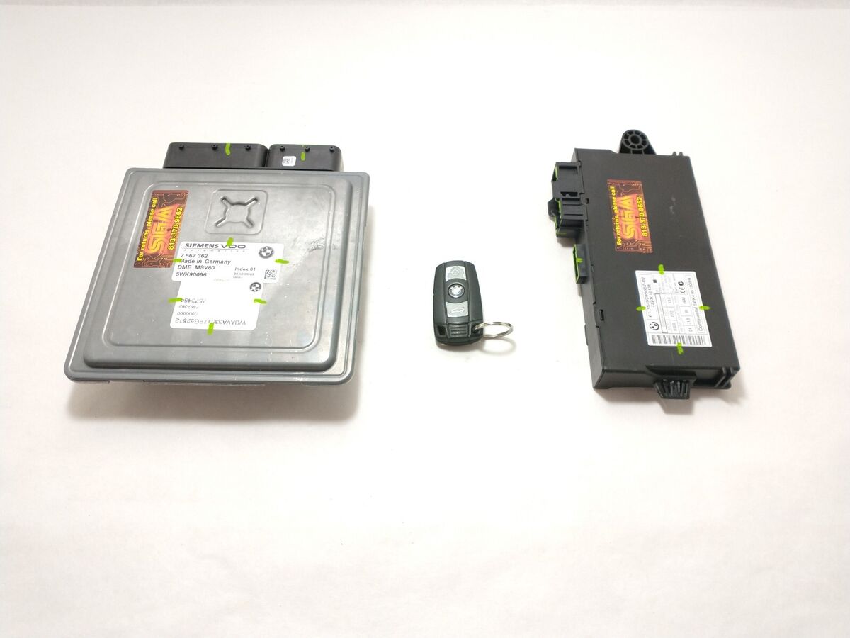 2007-2011 BMW 328i ECU DME ENGINE COMPUTER W CAS AND 2007-2011 BMW 328i ECU DME ENGINE COMPUTER W CAS AND