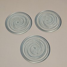 glass Butzenglas Ersatz Hellblau T&uuml;rkis Glasbutzen 10cm Rund  Butzenscheibe