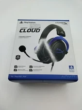 HyperX Cloud Wired Stereo Gaming Headset PlayStation PS5 and PS4 Black/Blue