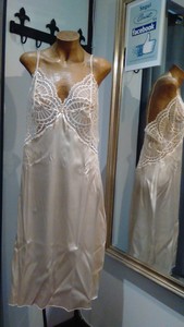 camicia da notte corta in seta