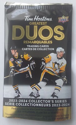 2023-24 UD TIM HORTONS DUOS BASE ***YOU PICK***