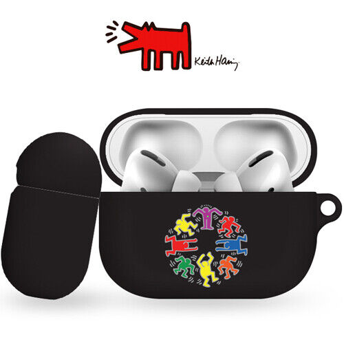 Genuine Keith Haring AirPods Pro Color Jelly Case made in Korea - Picture 1 of 9