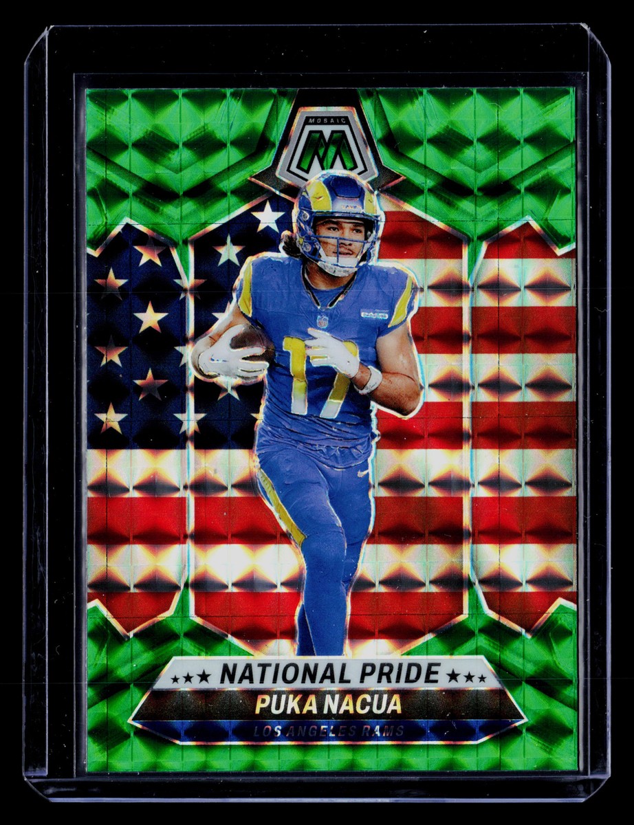 2024 Mosaic Green National Pride Puka Nacua #264 | eBay
