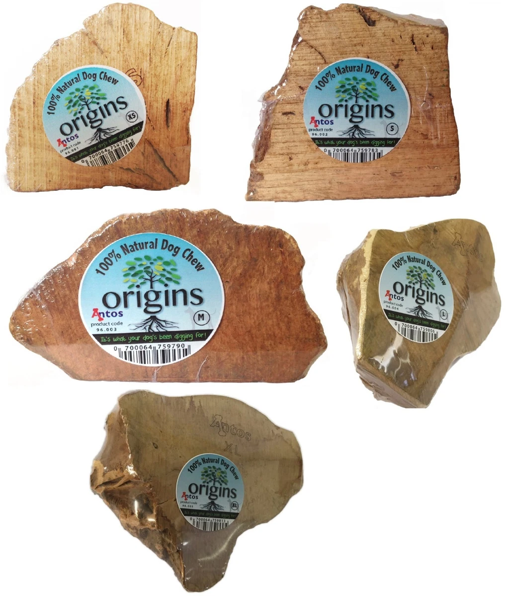 Antos Origins Root Chew Natural Wood Dog Toy Treat Dog Puppy