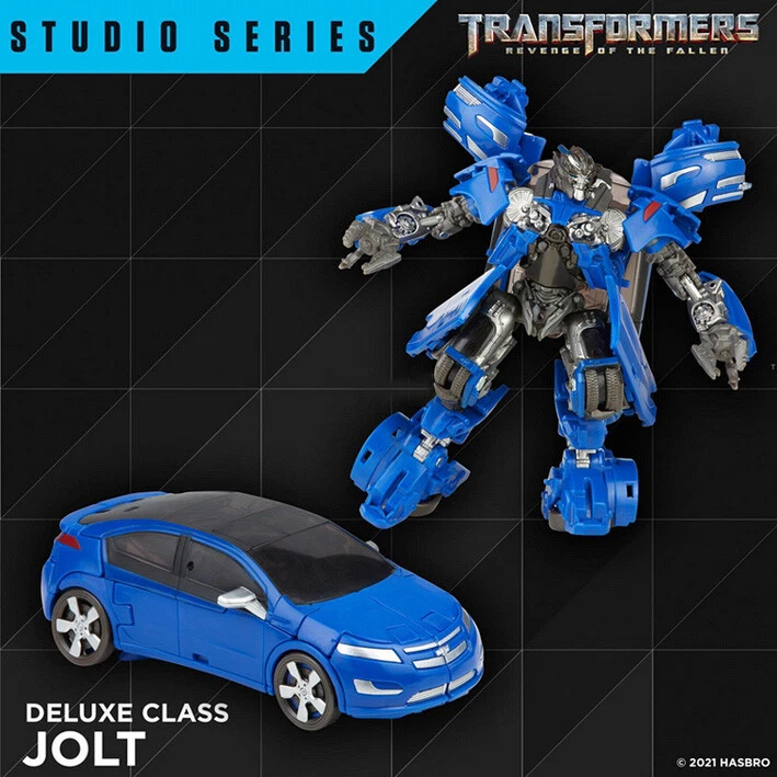 Hasbro Transformers Jolt Deluxe Studio Series 75 Action Figure Official In Stock - Image 3 of 4