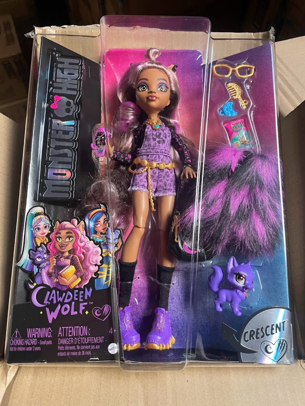 Clawdeen G3 Lacrada - Monster High, Brinquedo Monster High Nunca Usado  81319888