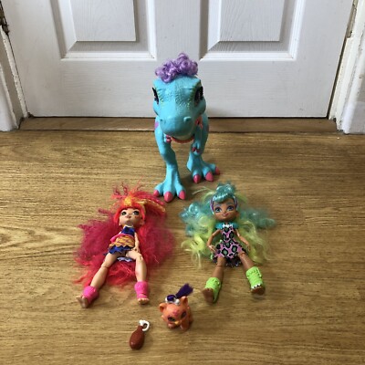 Cave Club Rockelle Doll and Tyrasaurus Dinosaur with Accessories