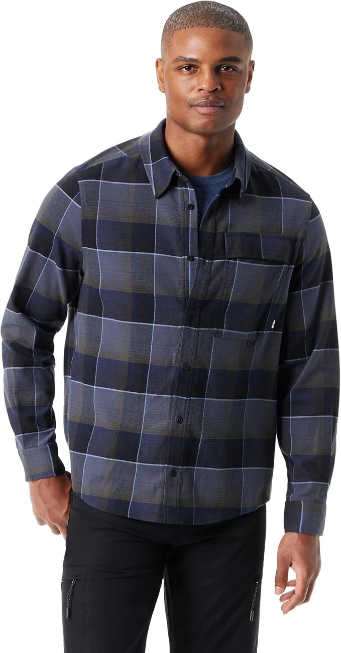 BASS OUTDOOR Men's Stretch Flannel Button Down Shirt, Ombre Blue, Medium
Opens in a new window or ta