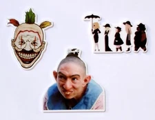 AHS Horror Halloween Charms (hard) For Croc Style Shoes or similar items 3pc 