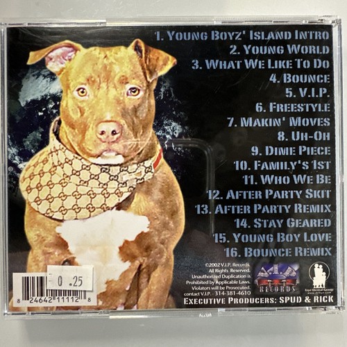 Young Boyz Young World CD - Photo 2 sur 2