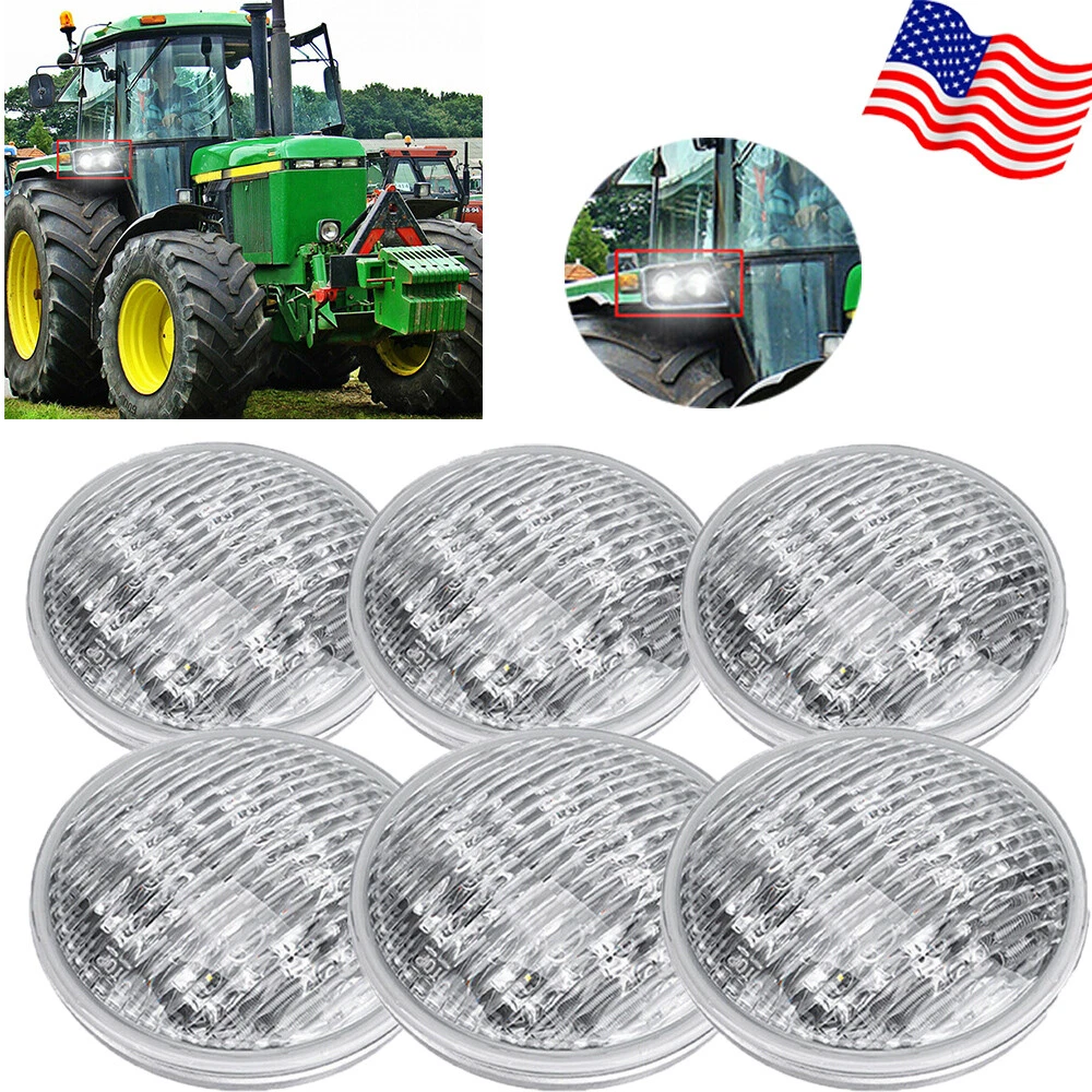 Round led 2024 tractor lights