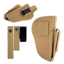 Tactical Concealed Carry Left/right Hand Pistol Gun Holster IWB OWB w/ Mag Pouch