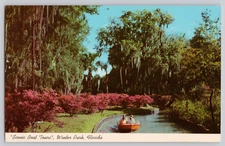 Postcard Azaleas Along Scenic Boat Tour, Winter Park  Florida