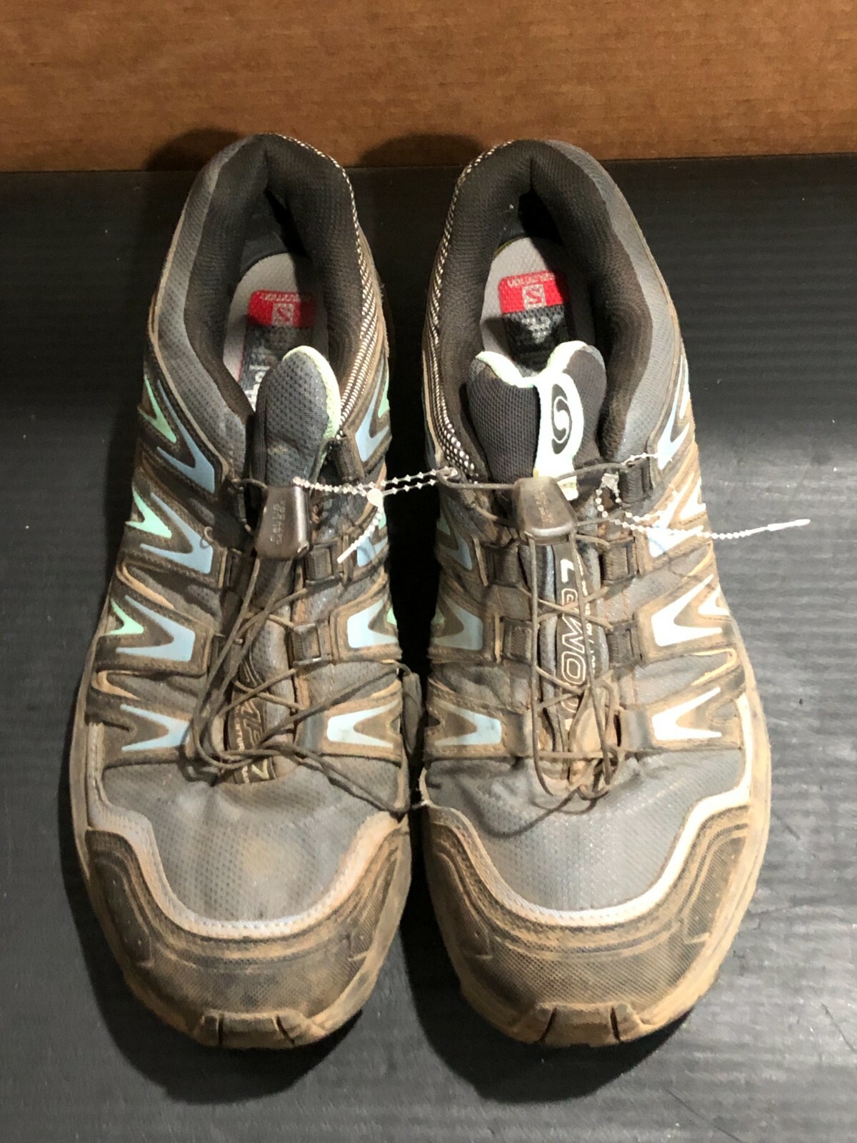 Salomon Xacomp 7 Scarpe da trail running da donna blu taglia 9 5 SPEDIZIONE GRATUITA USA