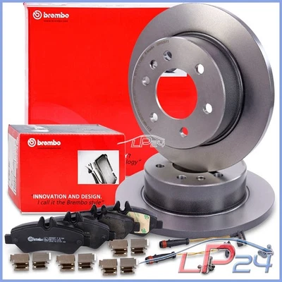 DISQUES ET PLAQUETTES DE FREIN ARRIÈRE BREMBO POUR MERCEDES SPRINTER 906 VW CRAF - Photo 1/4