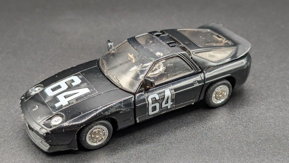 GOBOTS 1983 Robo Machines Black 928S Porsche Transformers Bandai Tonka Spore - Image 3 of 4