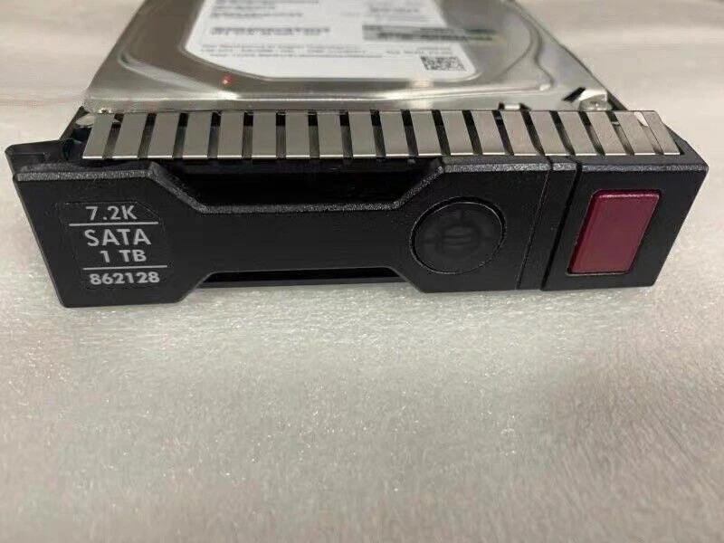 HPE 861691-B21 862128-001 1TB 3.5" LFF SATA 6Gbps 7.2K Hot Swap HDD Hard Disk - Image 2 of 3