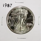1987 American Silver Eagle BU 1 oz #JC
