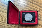 1973 Canadian Silver Dollar with Case - Mounted Police - 0.375 oz of Silver