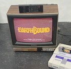 Hitachi CT1358 CRT TV Monitor 13 Color Wood Grain 80s Retro Gaming TESTED