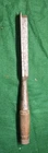 antique 1.5" mortising chisel, square corner chisel for timber framing post barn
