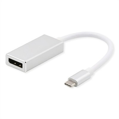 12.99.3221 VALUE USB3.2 Gen2 Display Adapter Typ C DP ST/BU 4K60Hz Alu ~D~