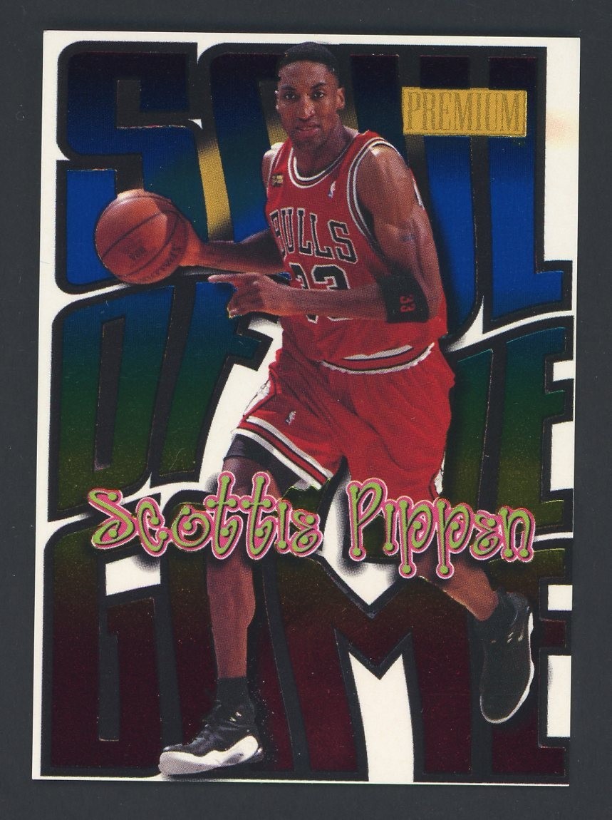 1998 Skybox Premium Soul of the Game #3 Scottie Pippen Chicago Bulls HOF