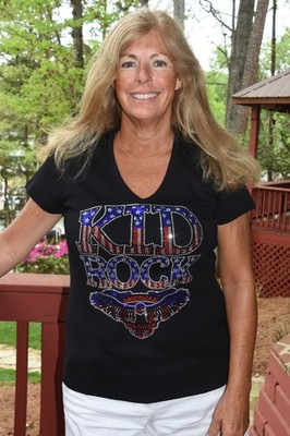 Kid Rock  rhinestone bling  shirt or tank XS S M L XL XXL 1X 2X 3X 4X 5X