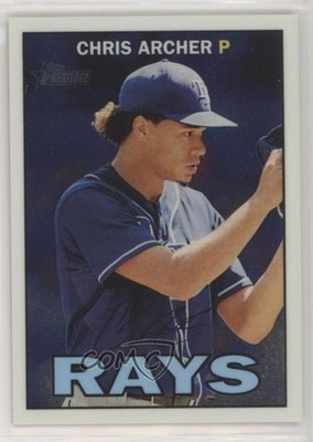 2016 Topps Heritage Chrome 260/999 Chris Archer #THC-435 m1u