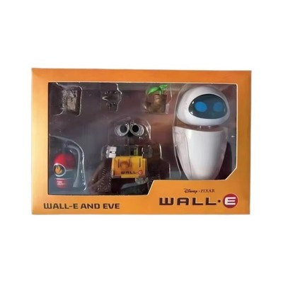 Roboter WALL E & EVE Set Sammlung Action Figur Modell Desktop Ornament Spielzeug