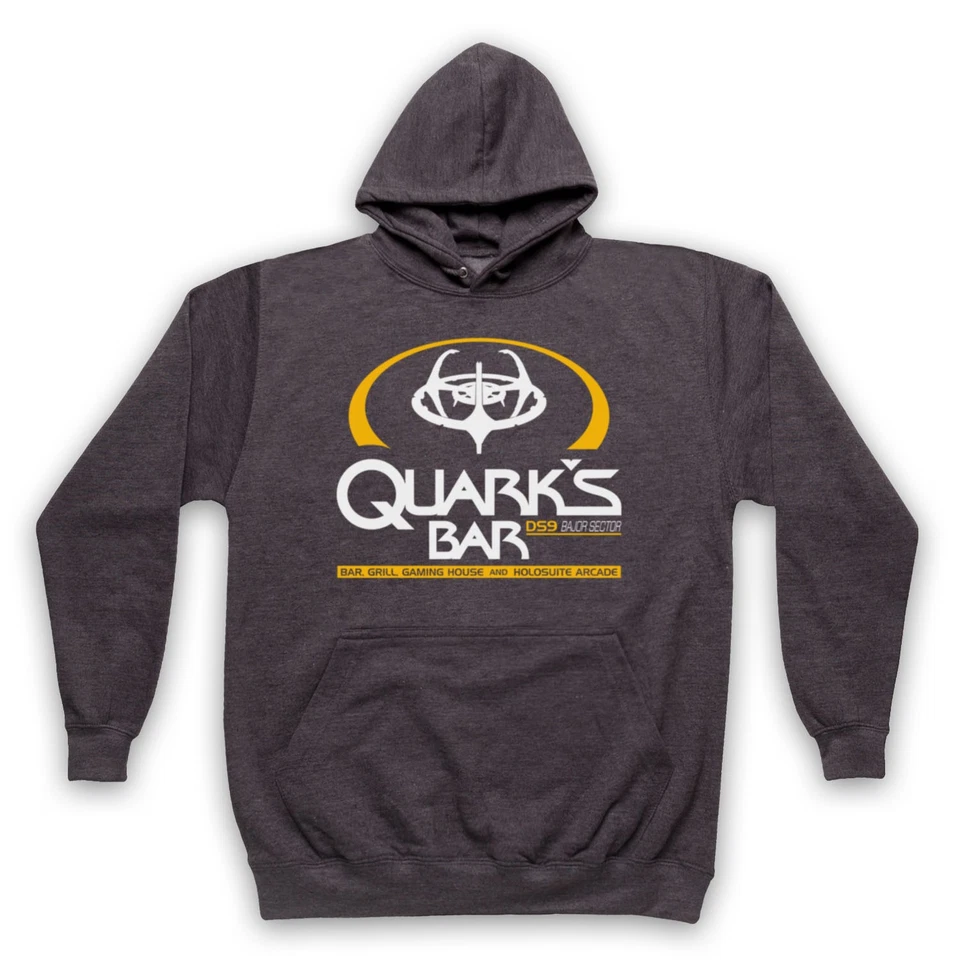 THE GUNS OF BRIXTON DEEP SPACE NINE STAR DS9 QUARK'S BAR TREKKIE BAJOR SECTOR ADULTS & KIDS HOODIE