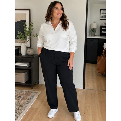 NWT GapFit Runaround Black High Rise 4-Way Stretch Pants Women s XXL