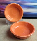 FIESTA WARE Poppy Orange Bowl - Beautiful- Lot of 2