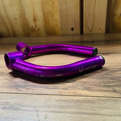 Vintage Trek System 2  Bar Ends Purple Anodized 3DV And