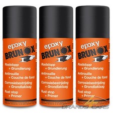 BRUNOX  3x 150 ml EPOXY SPRAY ROSTUMWANDLER S...