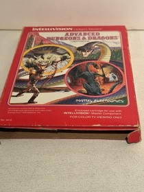 Advanced Dungeons & Dragons - Intellivision, 1982 CIB w/ Overlays & Manual WORKS