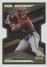 2023 Panini Elite Extra Edition Gold Aspirations Die-Cut 12/24 Tommy Troy 0nr3