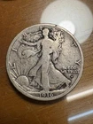 1916-S Walking Liberty Half Dollar VG Condition SKU#38853