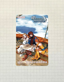 Skies of Arcadia Eternal Arcadia Phone Card Valentine Day Special SEGA Dreamcast