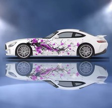 Koi Flower Design Jdm Decals For Cars Universal Fit Both Sides Koi Sakura