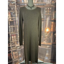 Madewell Neutral Midi Dress – Effortless Everyday Style XS