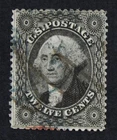 CKStamps: US Stamps Collection Scott#36 12c Washington Used Tiny Thin CV$350
