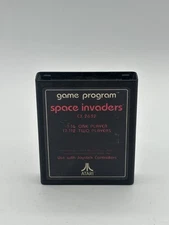 Space Invaders Text Label - Atari 2600 - Cartridge Only - Tested & Works