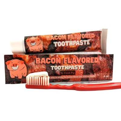 Fresh Pig Bacon Flavored Toothpaste - Gift Ideas for 4 Ounce (Pack of 1) 