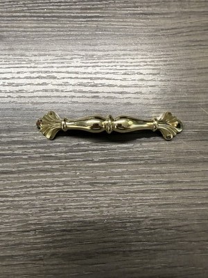 Belwith Hickory P343-UB 3'' Ultra Brass Eclipse Cabinet Drawer Handle Pull (103)