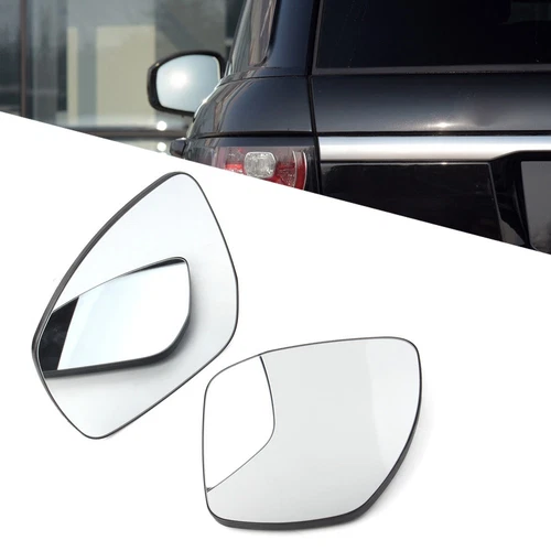 Pair Heatable Rear View Mirror Glass For Land Rover LR4 LR5 Range Rover Sport