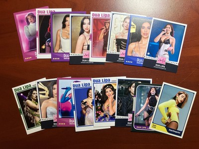 Lot of 2 Custom Dua Lipa Trading Cards You Pick (DL-05)