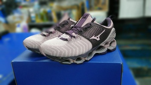 MIZUNO Wave Prophecy waveknit Donna Scarpe Da Corsa Viola x Rosa J1GD194963  20N | eBay